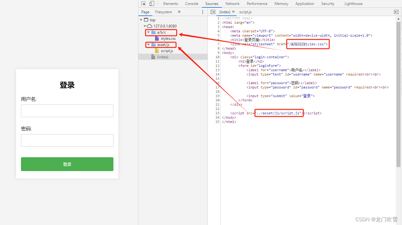 Go gin框架加载Html模板文件的方法