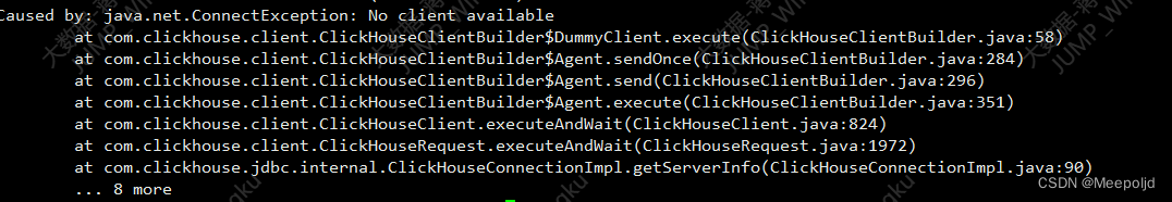 使用go连接clickhouse方式